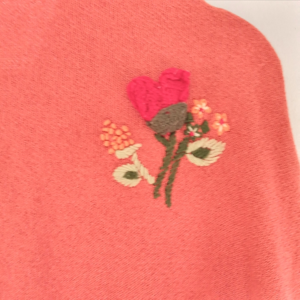 C.S.T. Studio 2X Knit Sweater Embroidered Top - Picture 11 of 13